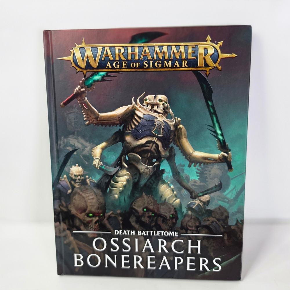 Warhammer Age of Sigmar Ossiarch Bonereapers Death Battletome Book OOP 2019